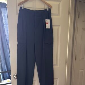 Athleta Blue Trousers Relaxed Fit